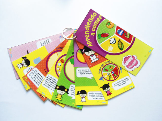 Mini libro aprendiendo a comer